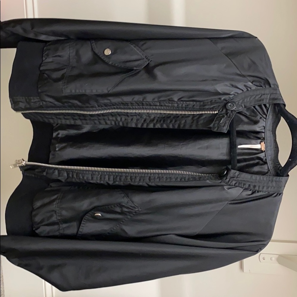 Free People Midnight Bomber Jacket